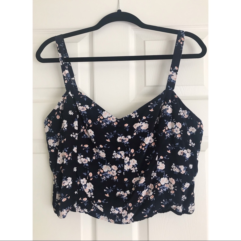 Abercrombie&Fitch Floral Crop Top